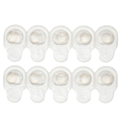 Miche Bloomin' Quarter Veil 1 Day Color Contact Lenses (107 Clear Grege) - - 2.00 10pcs