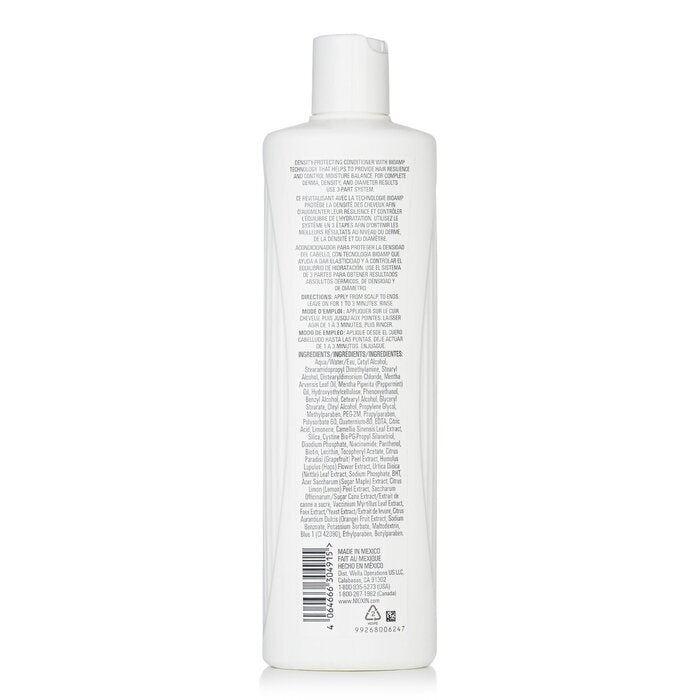 Nioxin Density System 1 Scalp Therapy Conditioner (Natural Hair, Light Thinning) 500ml/16.9oz