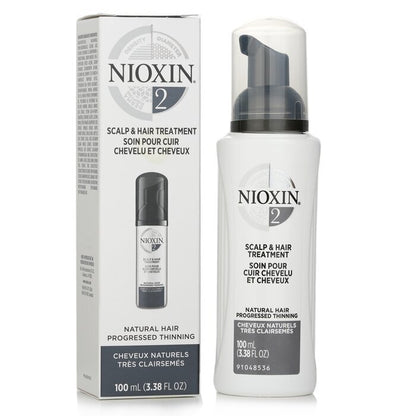 Nioxin Diameter System 2 Scalp & Hair Treatment (Natural Hair, Progressed Thinning) 100ml/3.38oz