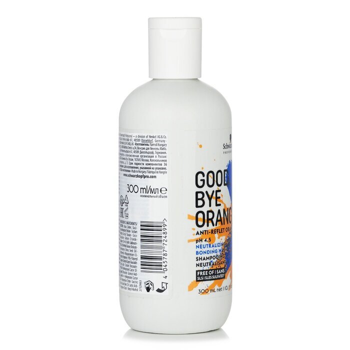 Schwarzkopf Goodbye Orange Shampoo (für mittelbraunes bis dunkelblondes Haar) 300ml/10.1oz