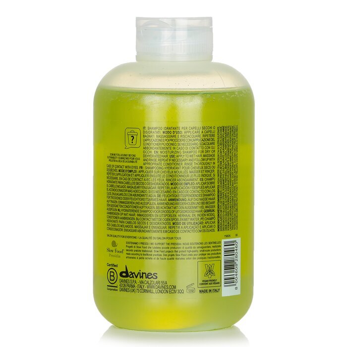 Davines Momo Moisturizing Shampoo 250ml/8.45oz