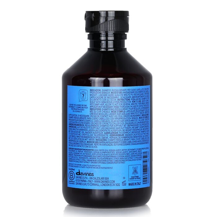 Davines Natural Tech Rebalancing Shampoo 250ml/8.45oz