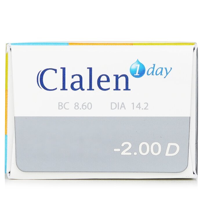 Clalen 1 Day Ultra-Soo Clear Contact Lenses -2.00 30pcs