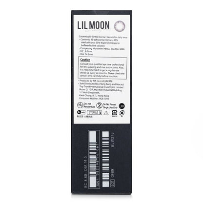 Pia Lilmoon Rusty Gray 1 Day Color Contact Lenses - - 2.50 10pcs