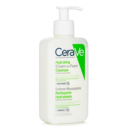 CeraVe Hydrating Cream-To-Foam Cleanser 236ml/8oz