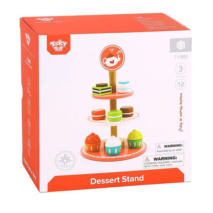 Tooky Toy Co Dessert Stand 19x19x37cm