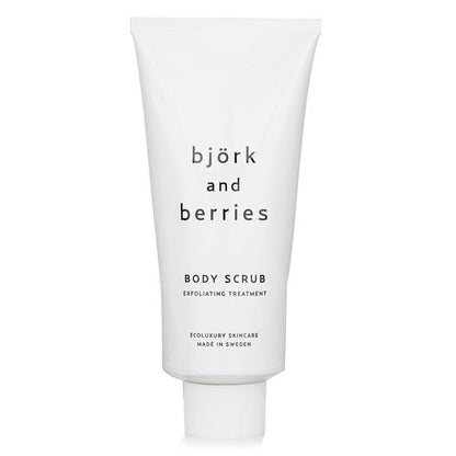 Bjork & Berries Body Scrub Creamy Exfoliating Treatment 200ml/6.76oz