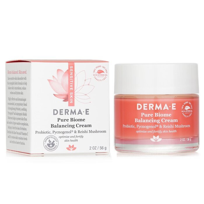 Derma E Pure Biome Balancing Cream 56g/2oz