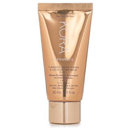 Kora Organics Kurkuma Aufhellende &amp; Peeling-Maske (Miniatur) 30ml