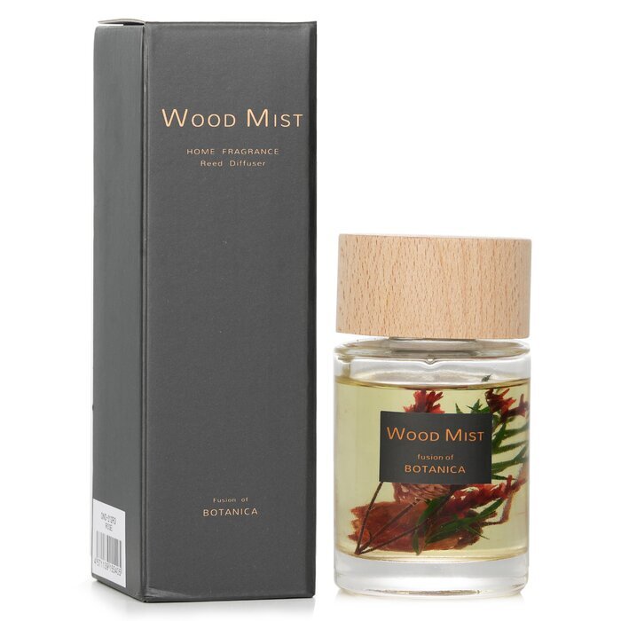Botanica Wood Mist Raumduft-Diffusor mit Rattanstäbchen – Rose, 60 ml