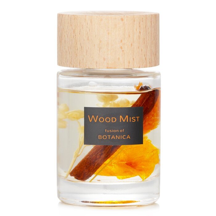Botanica Wood Mist Raumduft-Diffusor mit Rattanstäbchen – Orange-Zimt, 60 ml