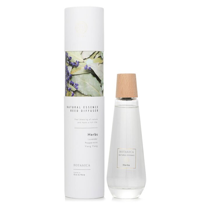 Botanica Shizen Natural Essence Reed Diffuser, Größe S – Kräuter, 140 ml