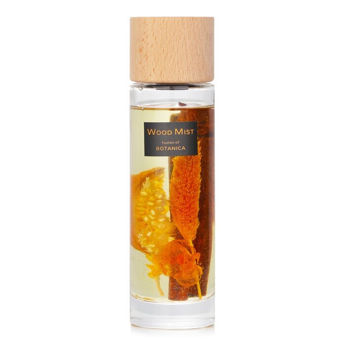 Botanica Wood Mist Raumduft-Diffusor mit Rattanstäbchen – Orange-Zimt, 110 ml