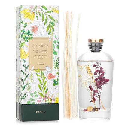 Botanica Raumduft-Diffusor mit Rattanstäbchen – Beere, 170 ml
