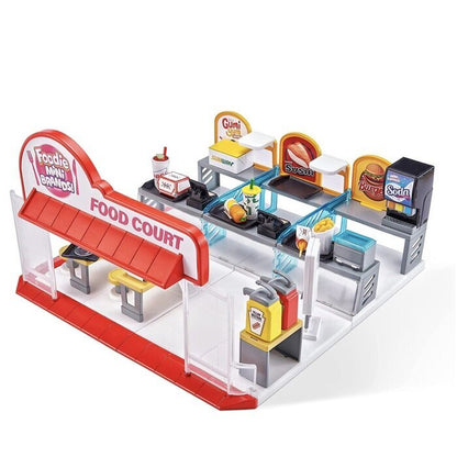 Zuru 5 Surprise Mini Brands Series 1 -Mini Food Court Playset 30x32x8cm