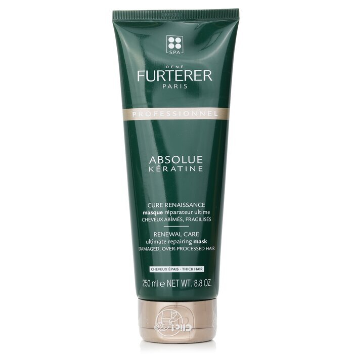 Rene Furterer Absolue Keratine Ultimate Repairing Mask (für dickes Haar) 250ml/8,8oz