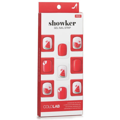 Cololab Showker Gel Nail Strip # CPA505 Cool Watermelon 1pcs