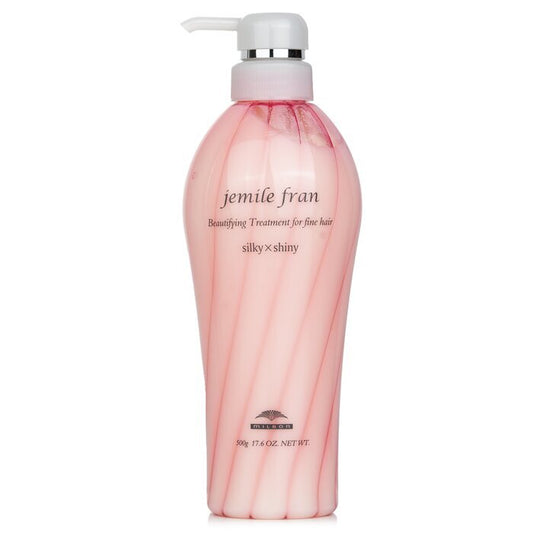 Milbon Jemile Fran Beautifying Treatment - Silky & Shiny (For Fine Hair) 500g/17.6oz