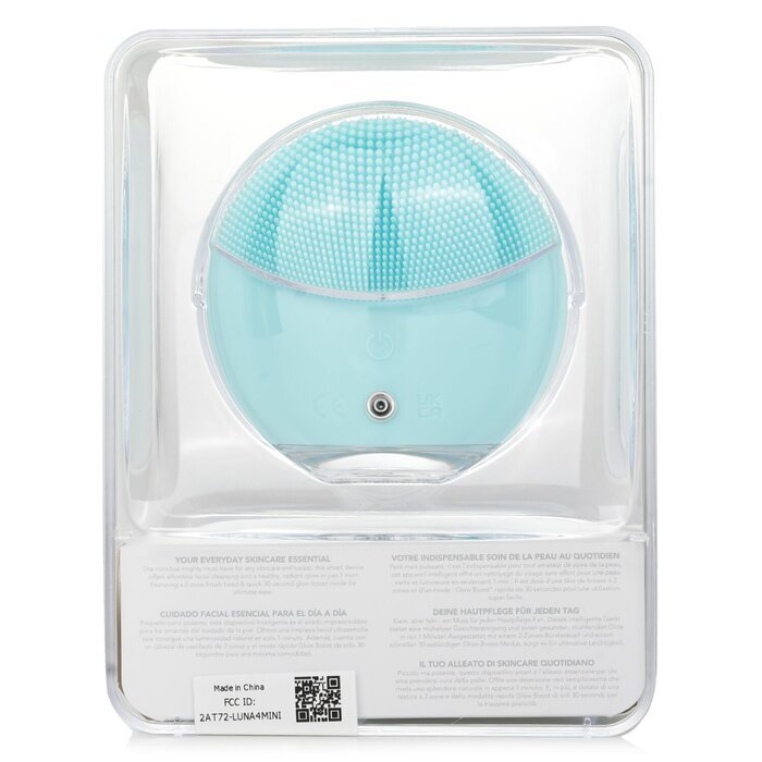 FOREO Luna 4 Mini Dual-Sided Facial Cleansing Massager - # Arctic Blue 1pcs