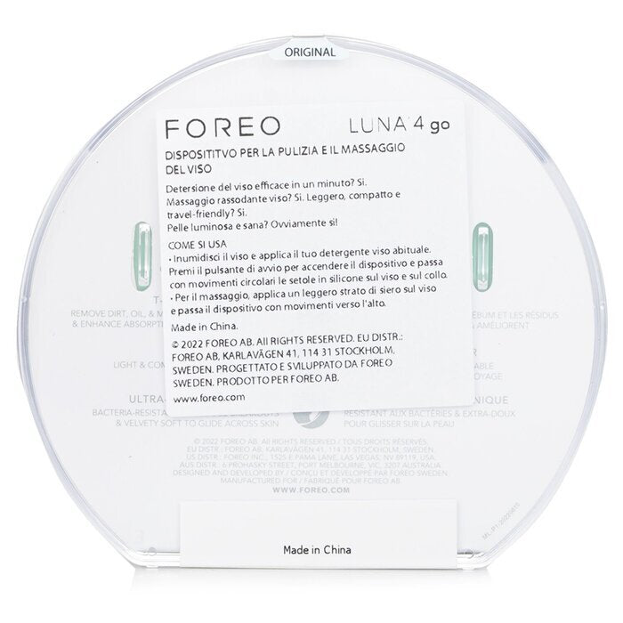 FOREO Luna 4 Go Facial Cleansing & Massaging Device - # Pistachio 1pcs