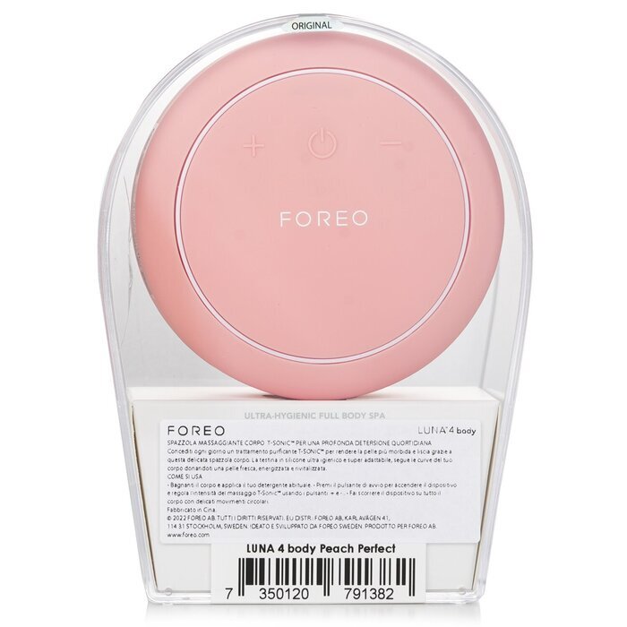 FOREO Luna 4 Body Massaging Body Brush - # Peach Perfect 1pcs