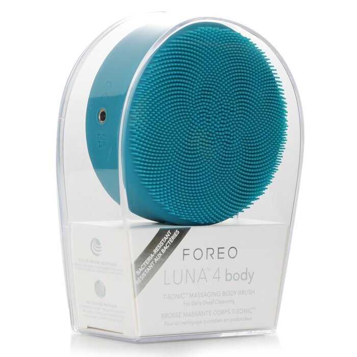 FOREO Luna 4 Body Massaging Body Brush - # Evergreen 1pcs