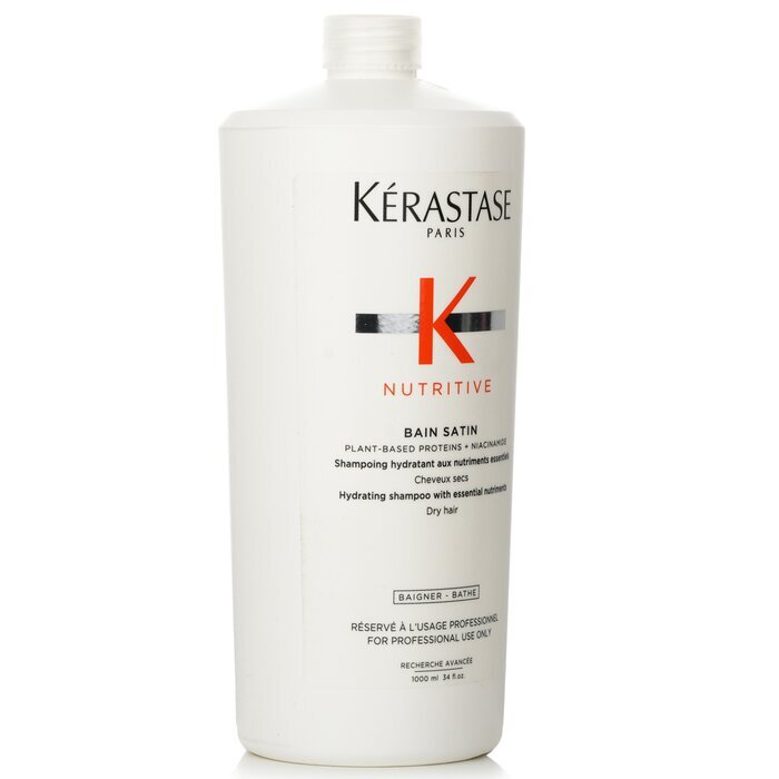 Kerastase Nutritive Bain Satin Hydrating Shampoo With Essential Nutriments (Dry Hair) 1000ml/34oz