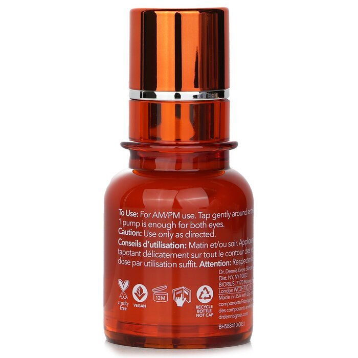 Dr Dennis Gross Vitamin C Lactic Firm &amp; Bright Augenbehandlung 15ml/0,5oz