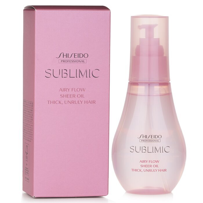 Shiseido Sublimic Airy Flow Sheer Oil (Thick, Unruly Hair) 100ml