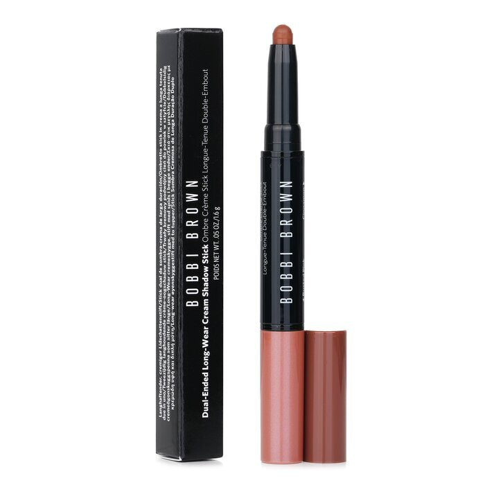 Bobbi Brown Dual Ended Long Wear Cream Shadow Stick - # Rusted Pink / Cinnamon 1.6g/0.5oz