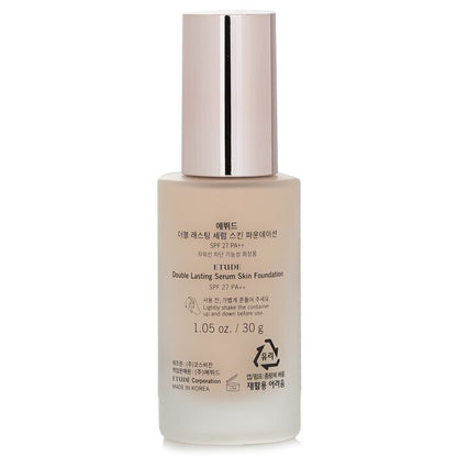 Etude House Double Lasting Serum Skin Foundation SPF 27 - # 17N1 Neutral Vanilla 30g/1.05oz