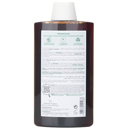 Klorane Shampoo With Quinine & Organic Edelweiss (Strength Thinning Hair) 400ml