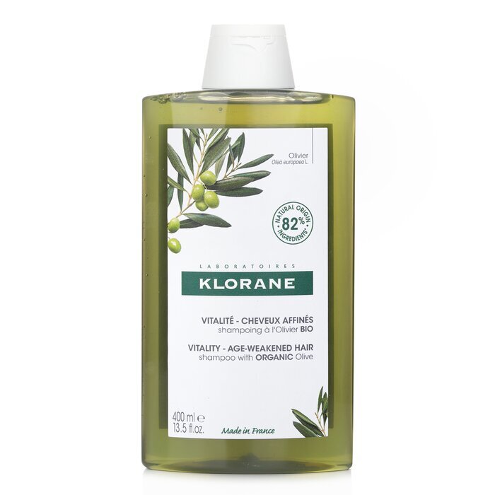 Klorane Shampoo With Organic Olive (Vitality Age Weakened Hair) 400ml/13.5oz