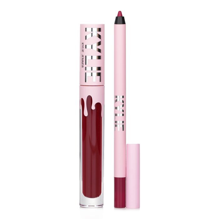 Kylie By Kylie Jenner Matte Lip Kit: Matte Liquid Lipstick 3ml + Lip Liner 1.1g - # 403 Bite Me 2pcs