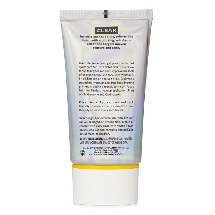 Peter Thomas Roth Max Clear Invisible Priming Sunscreen SPF 45 50ml/1.7oz