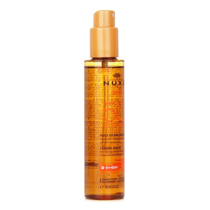 Nuxe Sun Tanning Sun Oil High Protection SPF50 (For Face & Body) 150ml/5oz