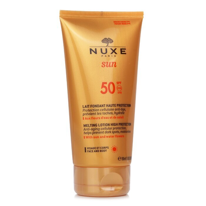 Nuxe Sun Melting Lotion High Protection SPF50 (For Face & Body) 150ml/5.1oz