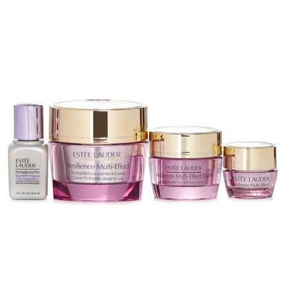 Estee Lauder Resilience Multi Effect Set: 4pcs+1bag