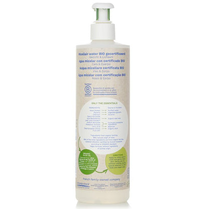 Mustela Bio Organic Micellar Water (For Face & Body) 400ml