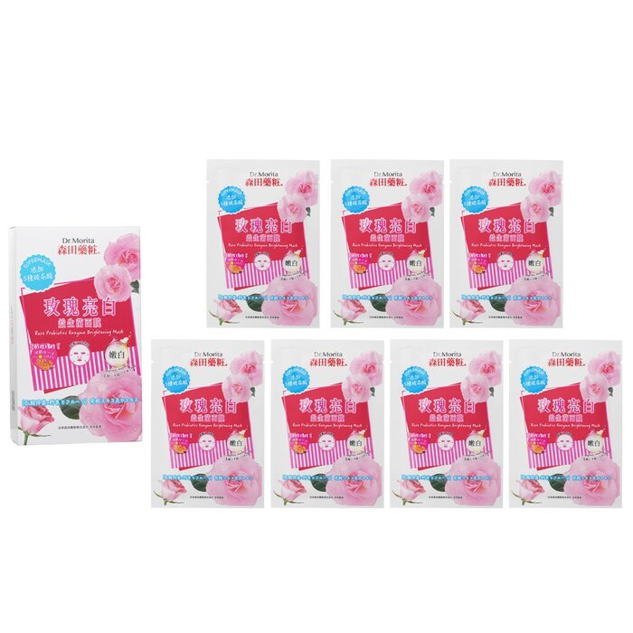 Dr. Morita Rose Probiotics Enzyme Brightening Mask 7pcs