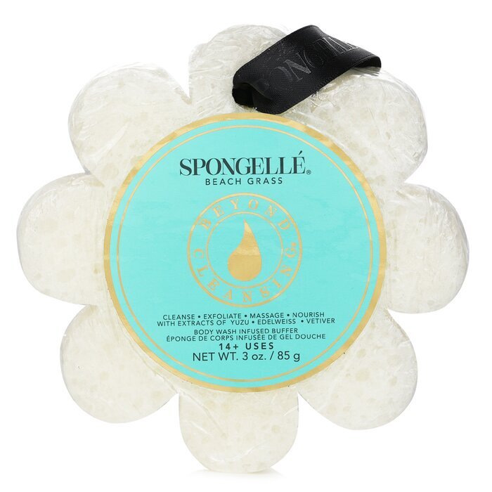 Spongelle Wild Flower Soap Sponge - Beach Grass (White) 1pc/85g