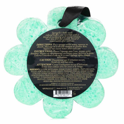 Spongelle Wild Flower Soap Sponge - Coconut Verbena (Green) 1pc/85g