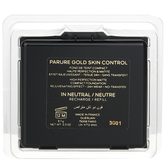 Guerlain Parure Gold Skin Control High Perfection Matte Compact Foundation Refill - # 1N 8.7g/0.3oz