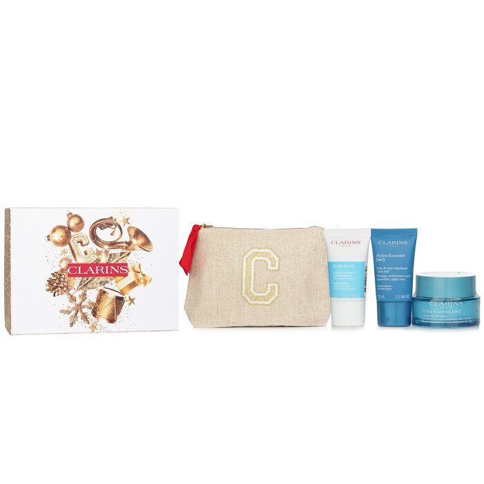 Clarins Hydra Essentiel Set: 3pcs+1bag