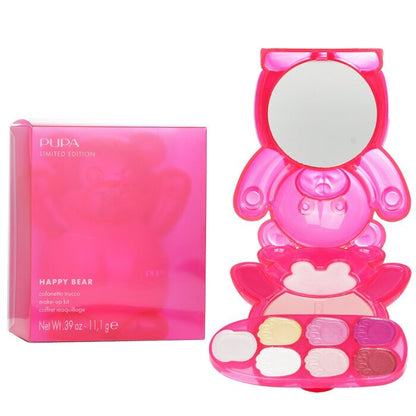 Pupa Happy Bear Make Up Kit Limited Edition - # 002 Fuchsia 11.1g/0.39oz