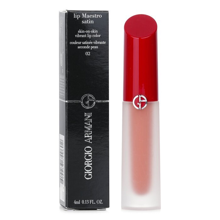 Giorgio Armani Lip Maestro Satin Skin On Skin Vibrant Lip Color - # 02 Weekend Getaway 4ml/0.13oz