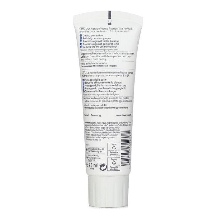 Lavera Complete Care Fluoride Free Toothpaste 75ml/2.6oz