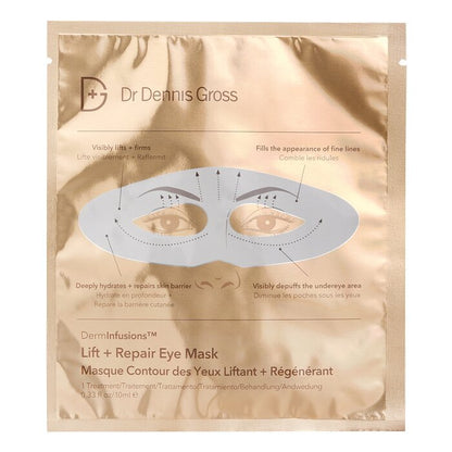 Dr Dennis Gross DermInfusions Lift + Repair Eye Mask 4pcs