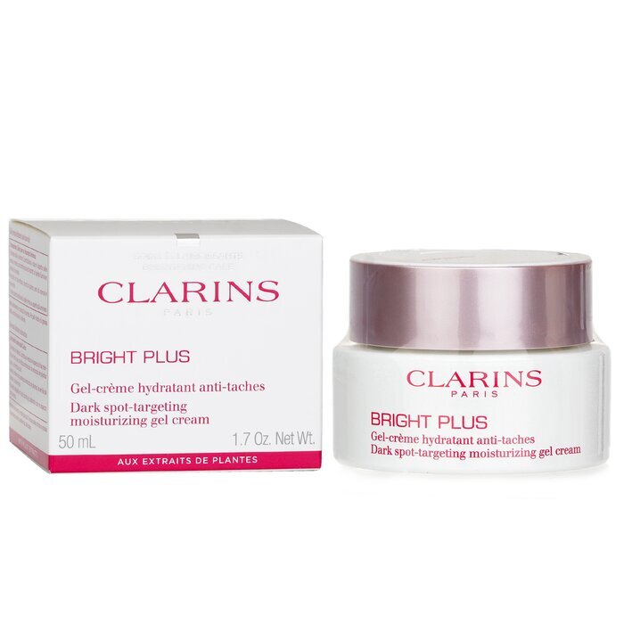 Clarins Bright Plus Feuchtigkeitsgel-Creme gegen dunkle Flecken, 50 ml