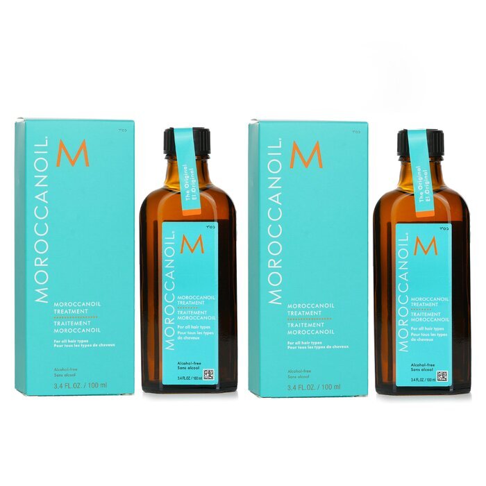 Moroccanoil-Behandlung – Original (für alle Haartypen) Duo-Set 200 ml (100 ml x 2)